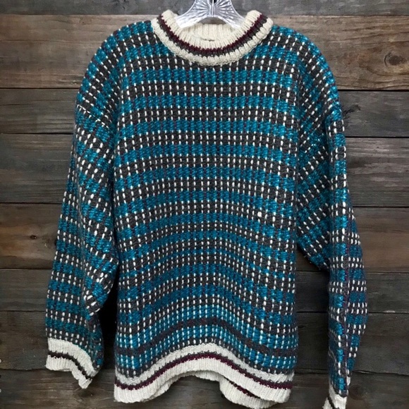 Sweaters - Chunky Wool Sweater Large